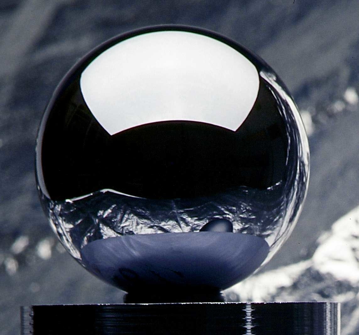 Avagadro Project Sphere Working Model of the World